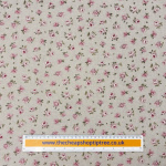 Classic Roses Linen Look
