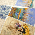 Old Masters Printed Canvas Bag Panel