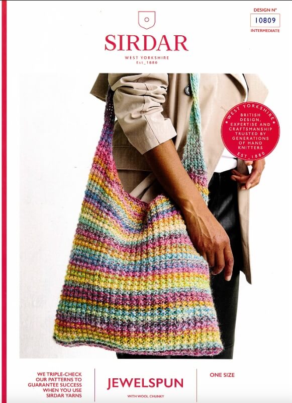 Image of Sirdar Bag Pattern 10809
