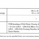 Sirdar Bag Pattern 10809