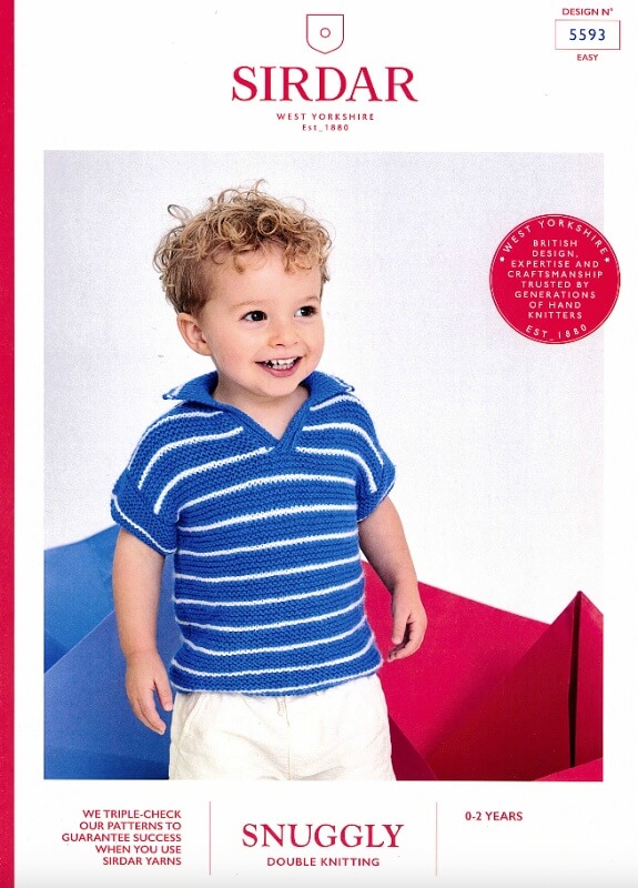 Image of Sirdar Top Pattern 5593