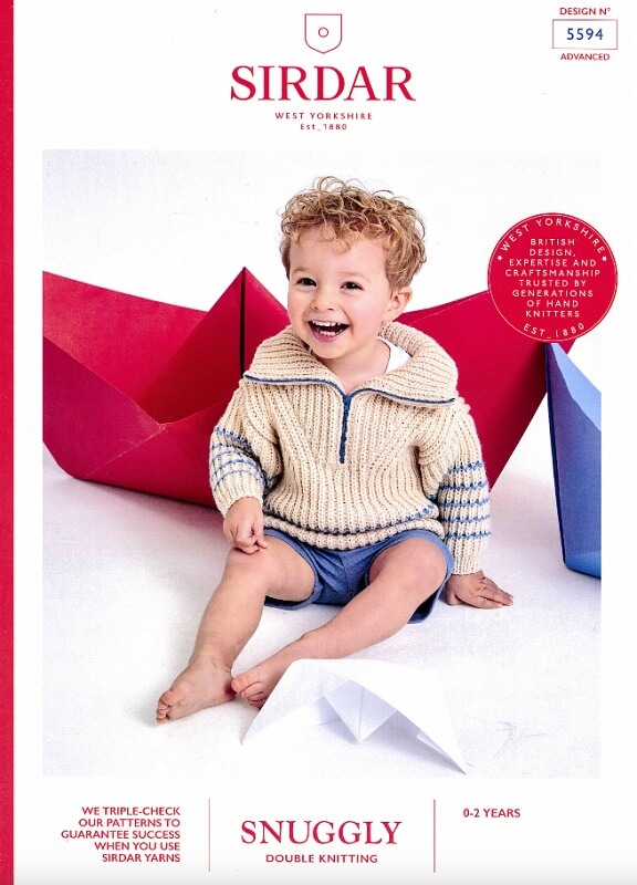 Image of Sirdar Sweater Pattern 5594