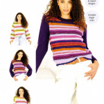Stylecraft Sweaters Pattern 10145