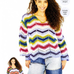 Stylecraft Crochet Sweaters Pattern 10146