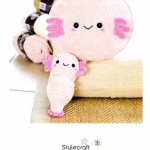 Stylecraft Crochet Axolotl Plushie and Cushion Pattern 10243