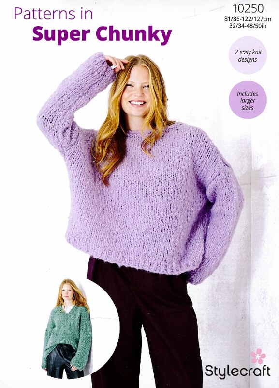 Image of Stylecraft Sweaters Pattern 10250