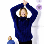 Stylecraft Sweaters Pattern 10252