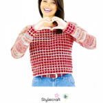 Stylecraft Crochet Sweaters Pattern 10259