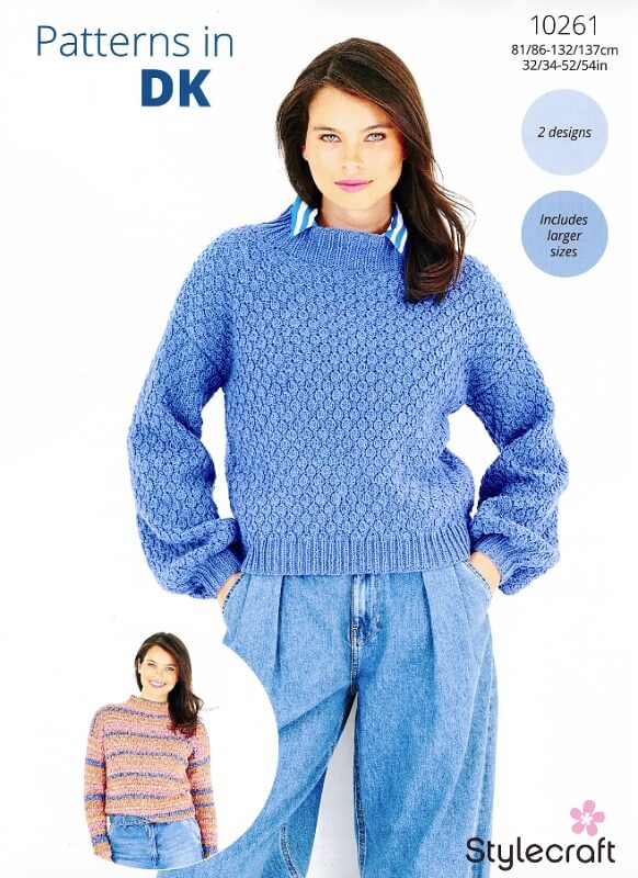 Image of Stylecraft Sweaters Pattern 10261