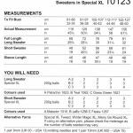 Stylecraft Sweaters Pattern 10123