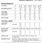 Stylecraft Jackets Pattern 10125
