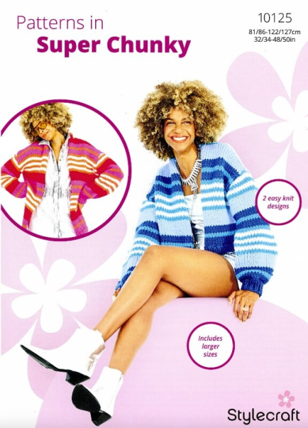 Stylecraft Jackets Pattern 10125