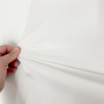 Bargain Price White Cotton Sateen