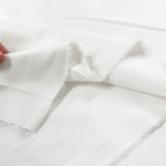 Bargain Price White Cotton Sateen