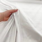 Bargain Price White Cotton Sateen