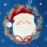 Holly Jolly Advent Calendar Panel
