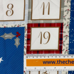 Holly Jolly Advent Calendar Panel