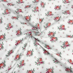 Merry Little Robin Christmas Cotton