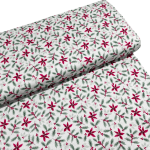 Merry Little Robin Christmas Cotton