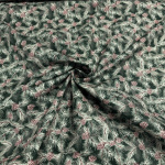 Merry Little Robin Christmas Cotton