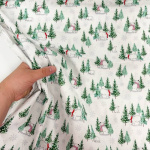 Polar Bear Christmas Quilting Cotton