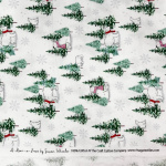 Polar Bear Christmas Quilting Cotton