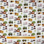 Farmyard Buddies Cotton
