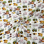 Farmyard Buddies Cotton