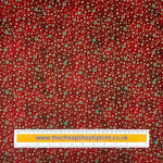 Traditional Metallic Christmas Quilting Cottons