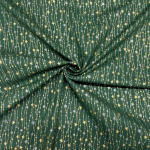 Traditional Metallic Christmas Quilting Cottons
