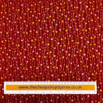 Traditional Metallic Christmas Quilting Cottons
