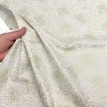 Traditional Metallic Christmas Quilting Cottons