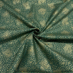 Traditional Metallic Christmas Quilting Cottons