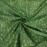Traditional Metallic Christmas Quilting Cottons