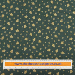 Traditional Metallic Christmas Quilting Cottons
