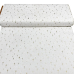 Traditional Metallic Christmas Quilting Cottons