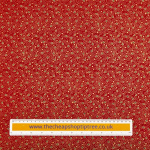 Traditional Metallic Christmas Quilting Cottons