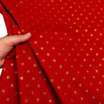 Traditional Metallic Christmas Quilting Cottons