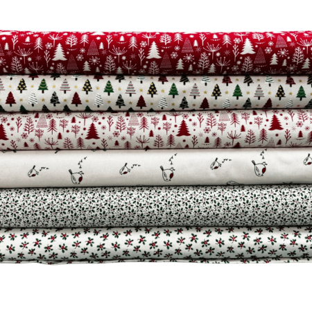 Rustic Scandi Christmas Quilting Cotton