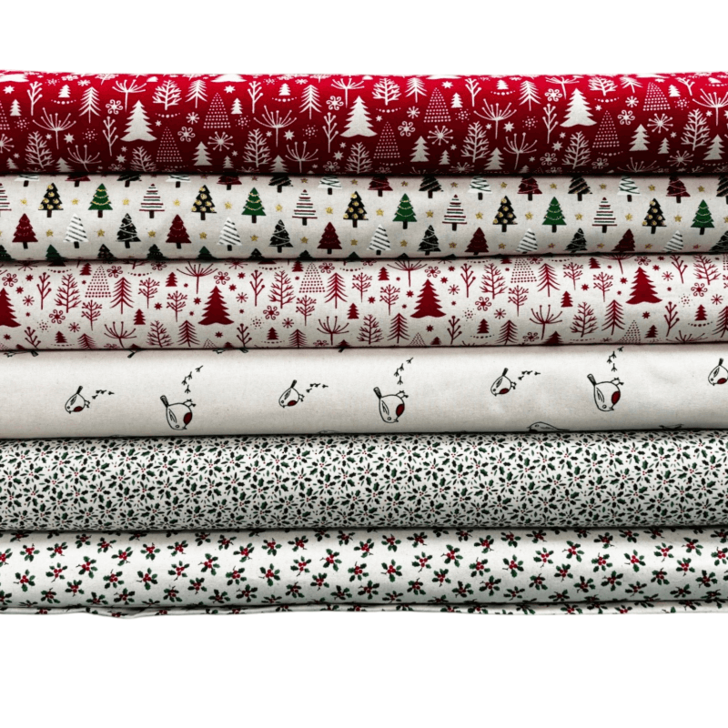 Image of Rustic Scandi Christmas Quilting Cotton