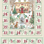 Country Christmas Advent Panel