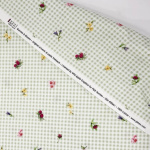 Floral Gingham Quilting Cotton