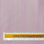 Pinstripe Polycotton Twill