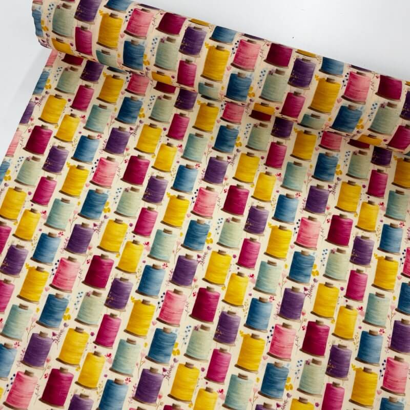 Image of Cotton Reels Polycotton