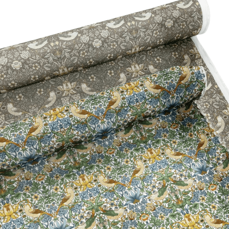 Image of Strawberry Thief Water Repellent Fabric