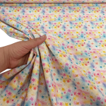 Rainbow Pastel Starburst Wide Cotton