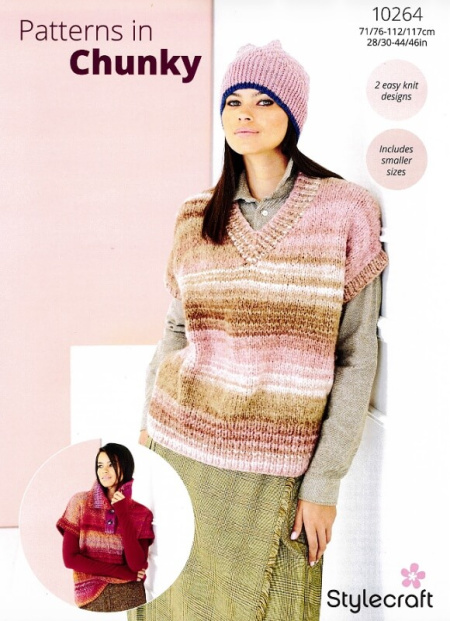 Stylecraft Tank Tops Pattern 10264