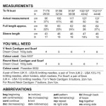 Stylecraft Cardigans and Scarves Pattern 10266