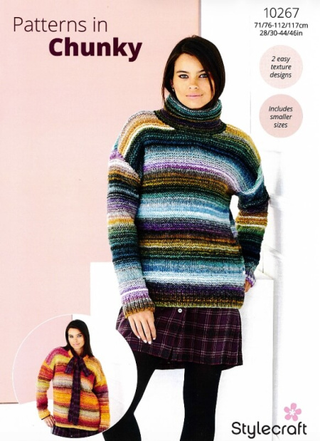 Stylecraft Sweaters Pattern 10267