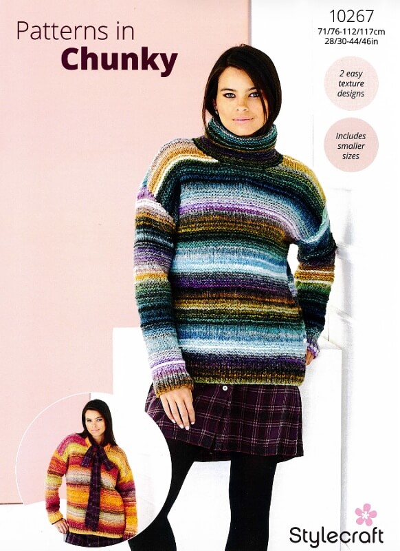 Image of Stylecraft Sweaters Pattern 10267